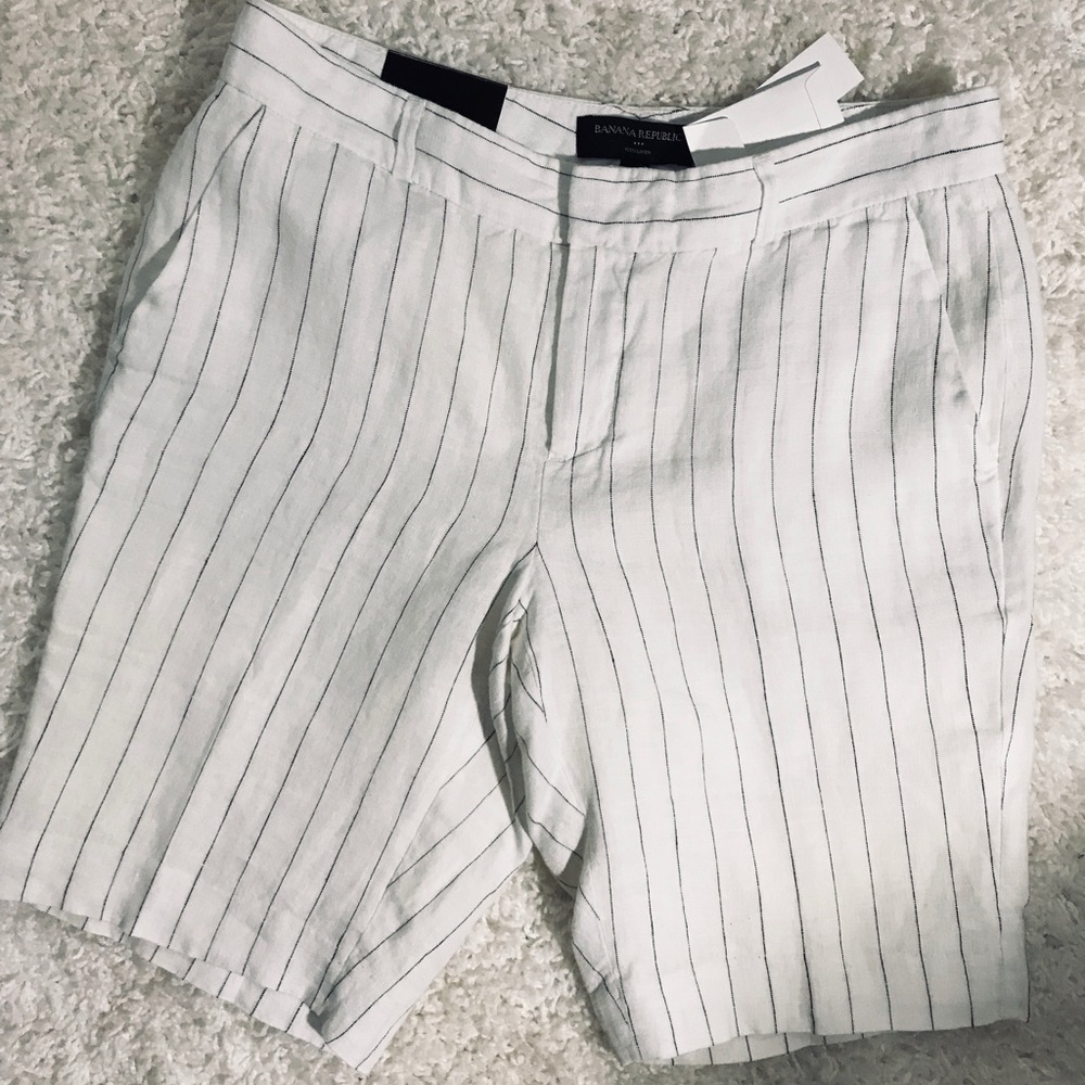 Banana Republic 2 Linen/Cotton Blend NWT MSRP $49